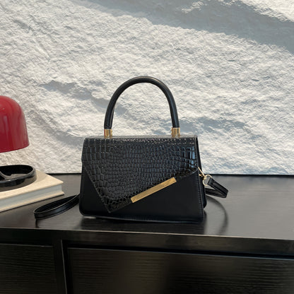 Retro Minimalist Large-capacity Casual Small Square Handbag