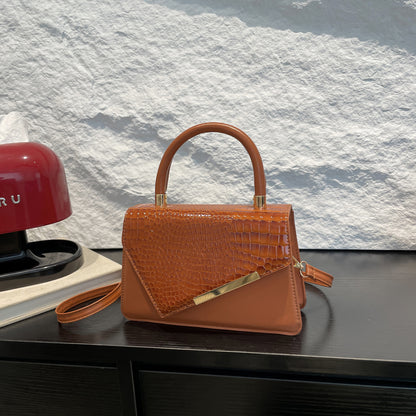 Retro Minimalist Large-capacity Casual Small Square Handbag