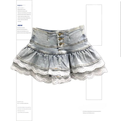 Feminino azul preto rebite cinto denim saia y2k harajuku high street moda 90s sexy a linha mini saia roupas de verão 2025 novo