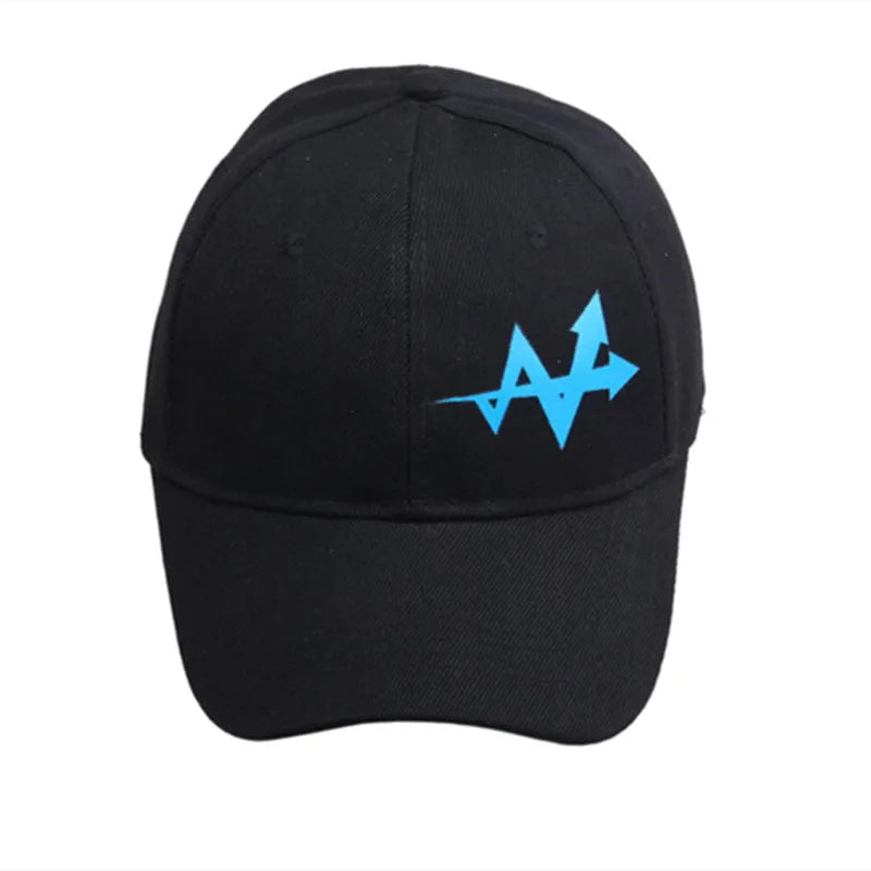 Boné de beisebol ao ar livre biblioteca de jogo de ruina chapéu de sol cosplay impresso boné de guerra adulto unissex adereço ajustável