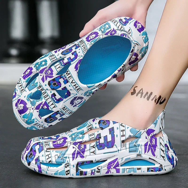 Tamancos masculinos à prova d'água e antiderrapantes, chinelos quentes de inverno para casa, chinelos macios de espuma de memória para casais