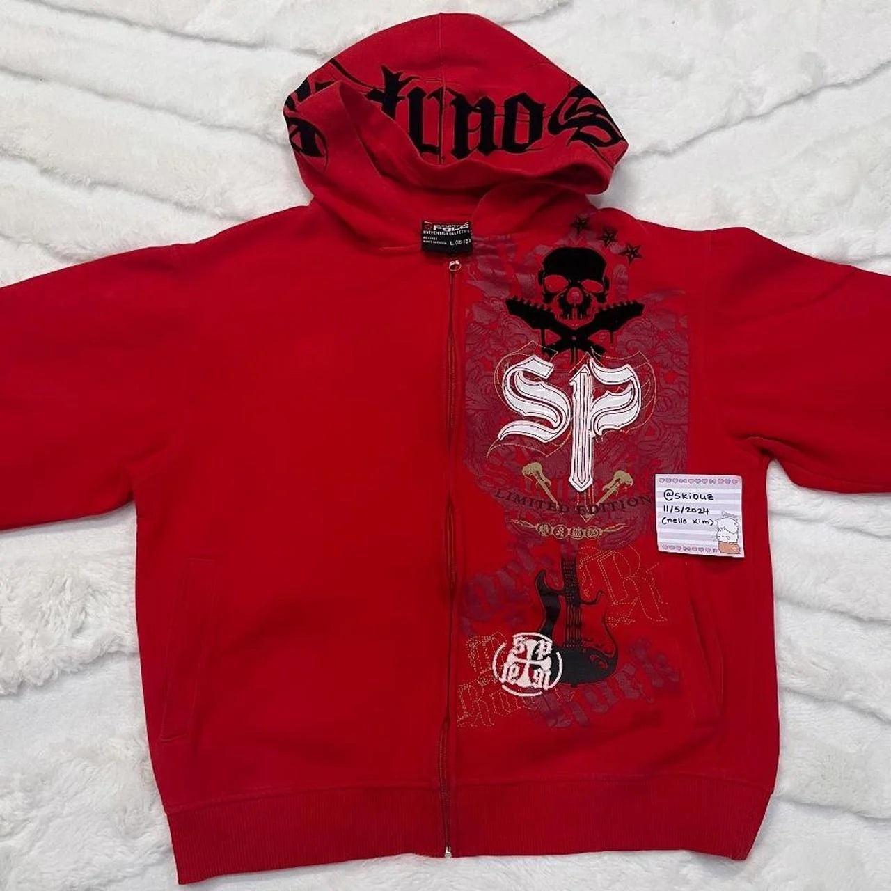 Y2k gótico ecko crânio impressão hoodie das mulheres dos homens streetwear punk oversize preto moletom escuro artístico casual pulôver