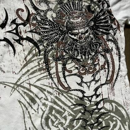 2000s retro t camisa nova harajuku das mulheres hip hop kawaii oversized t camisa dos homens de manga curta roupas góticas topos streetwear