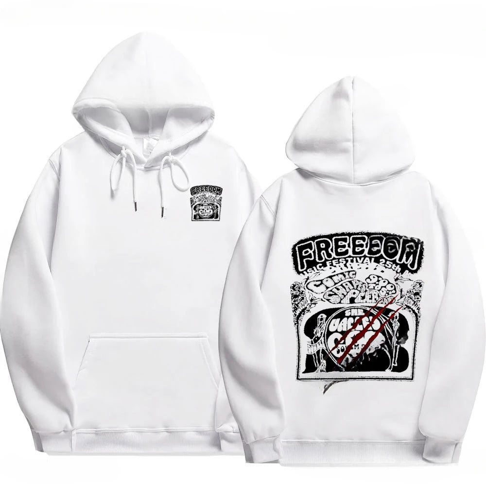 Hoodies Cry of Fear para homens e mulheres, moletom unissex de manga comprida, com capuz frente e verso, tamanho XS-3XL, novo estilo, 2024