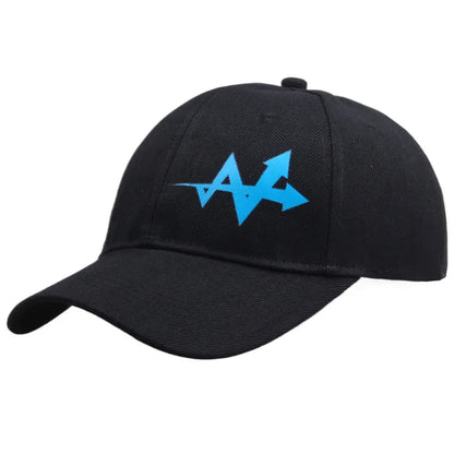 Boné de beisebol ao ar livre biblioteca de jogo de ruina chapéu de sol cosplay impresso boné de guerra adulto unissex adereço ajustável