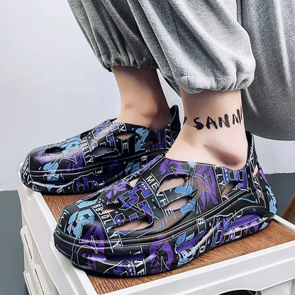 Tamancos masculinos à prova d'água e antiderrapantes, chinelos quentes de inverno para casa, chinelos macios de espuma de memória para casais