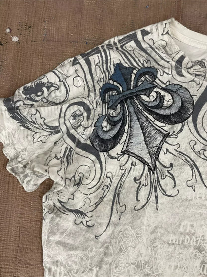 Camiseta gráfica de aflição dos anos 2000 masculina grandes asas grunge novo estilo de moda casal tops camisa de algodão puro