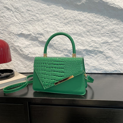 Retro Minimalist Large-capacity Casual Small Square Handbag